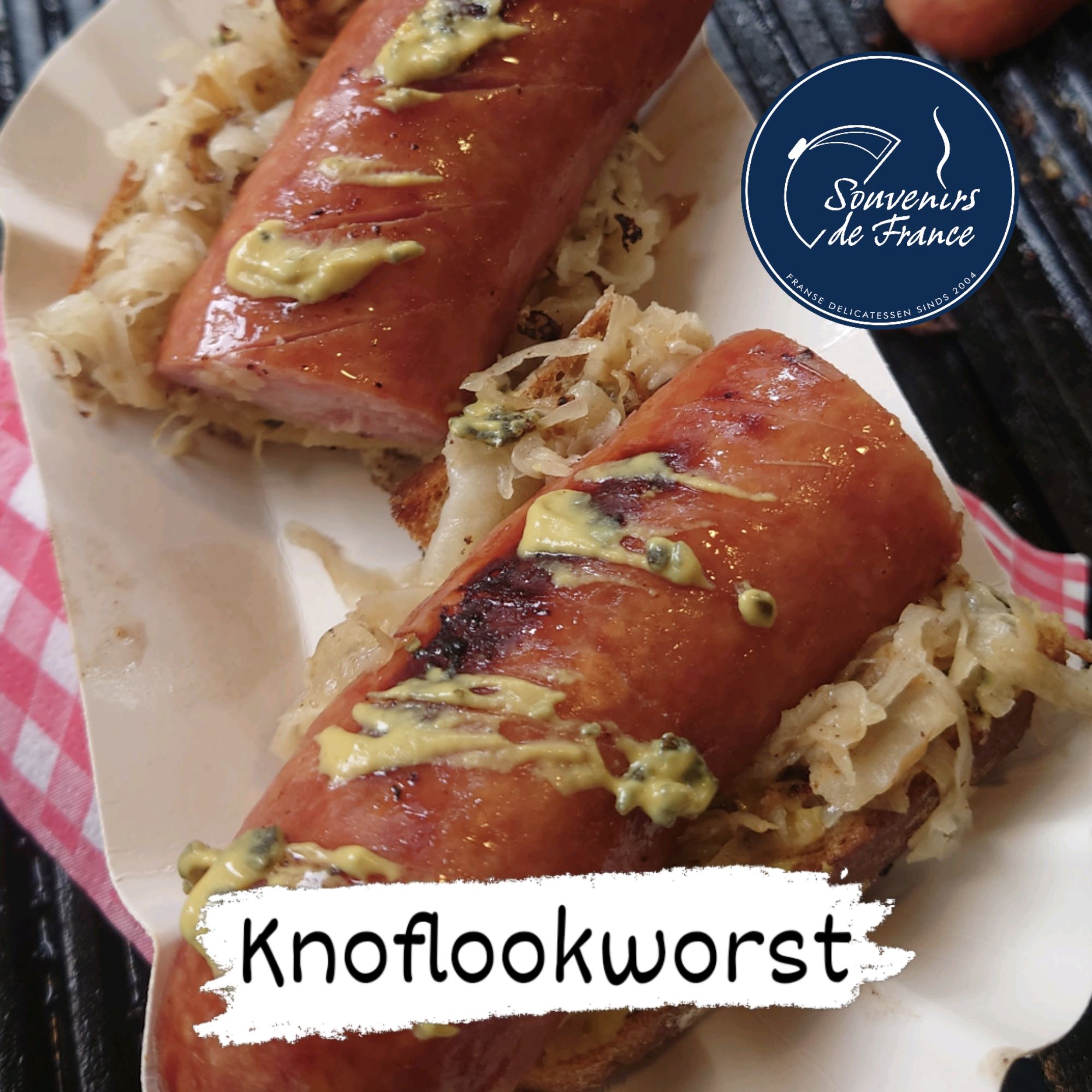 webshopdefrance knoflookworst met zuurkool